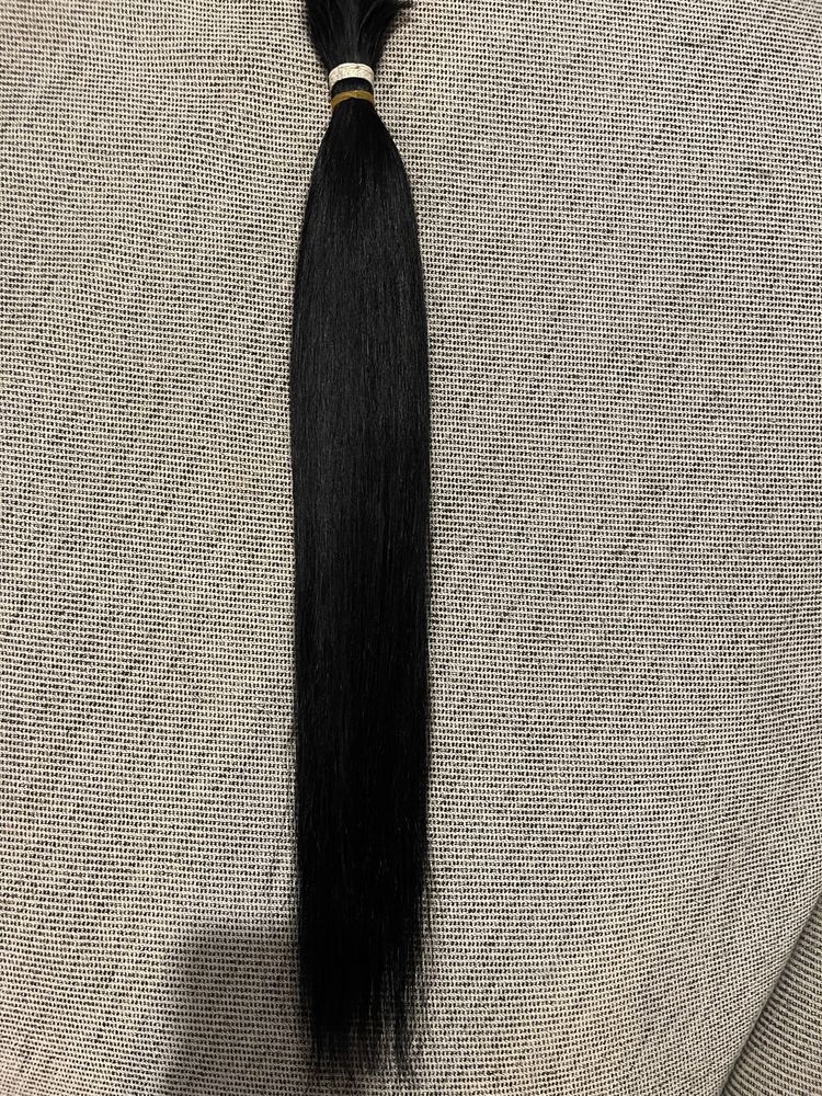 Włosy naturalne słowiańskie 60 cm.