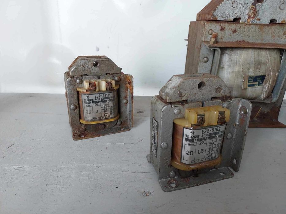 Elektromagnes ES od1,5do25Kg cewka nowe prasa osprzęt warsztat ręczne