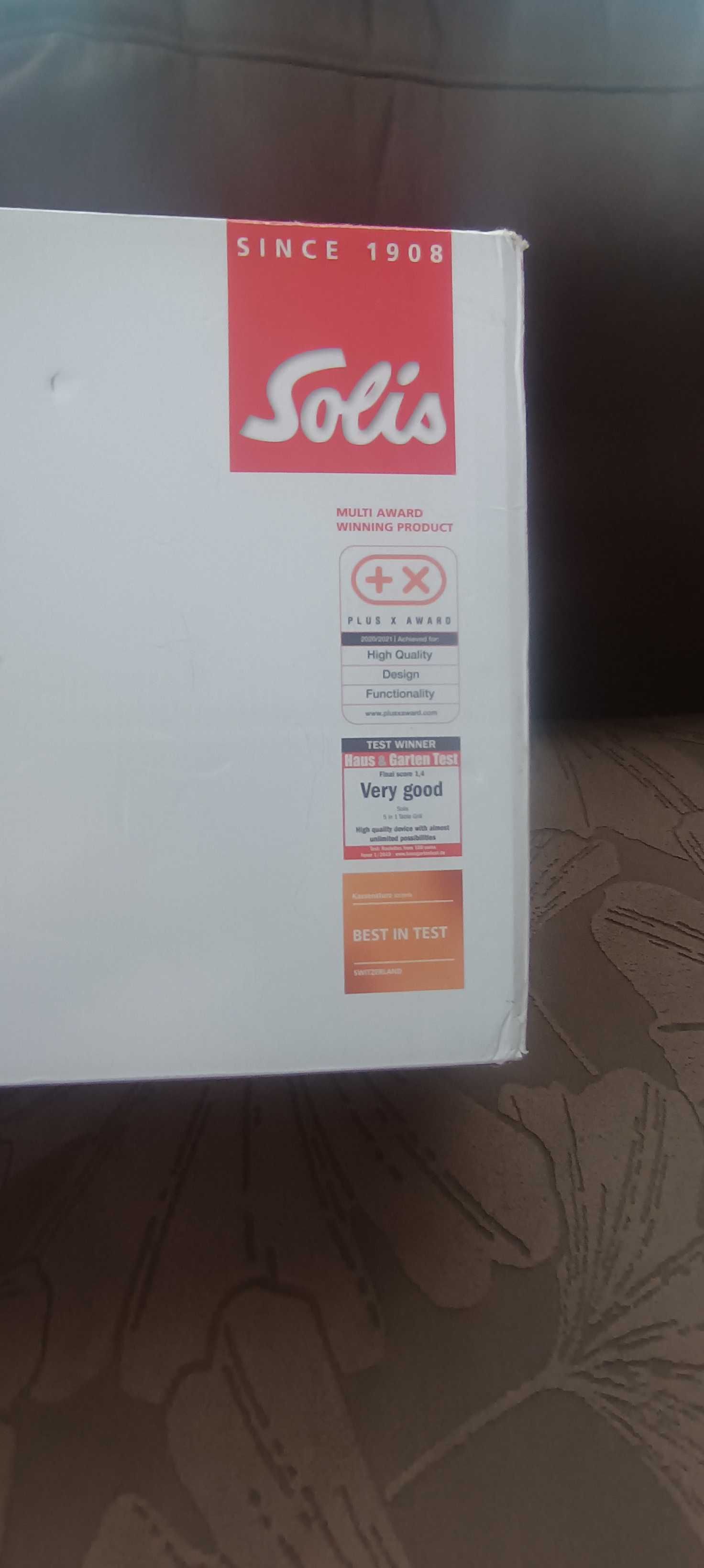 Grill elektryczny Solis 5w1 For 8  typ791
