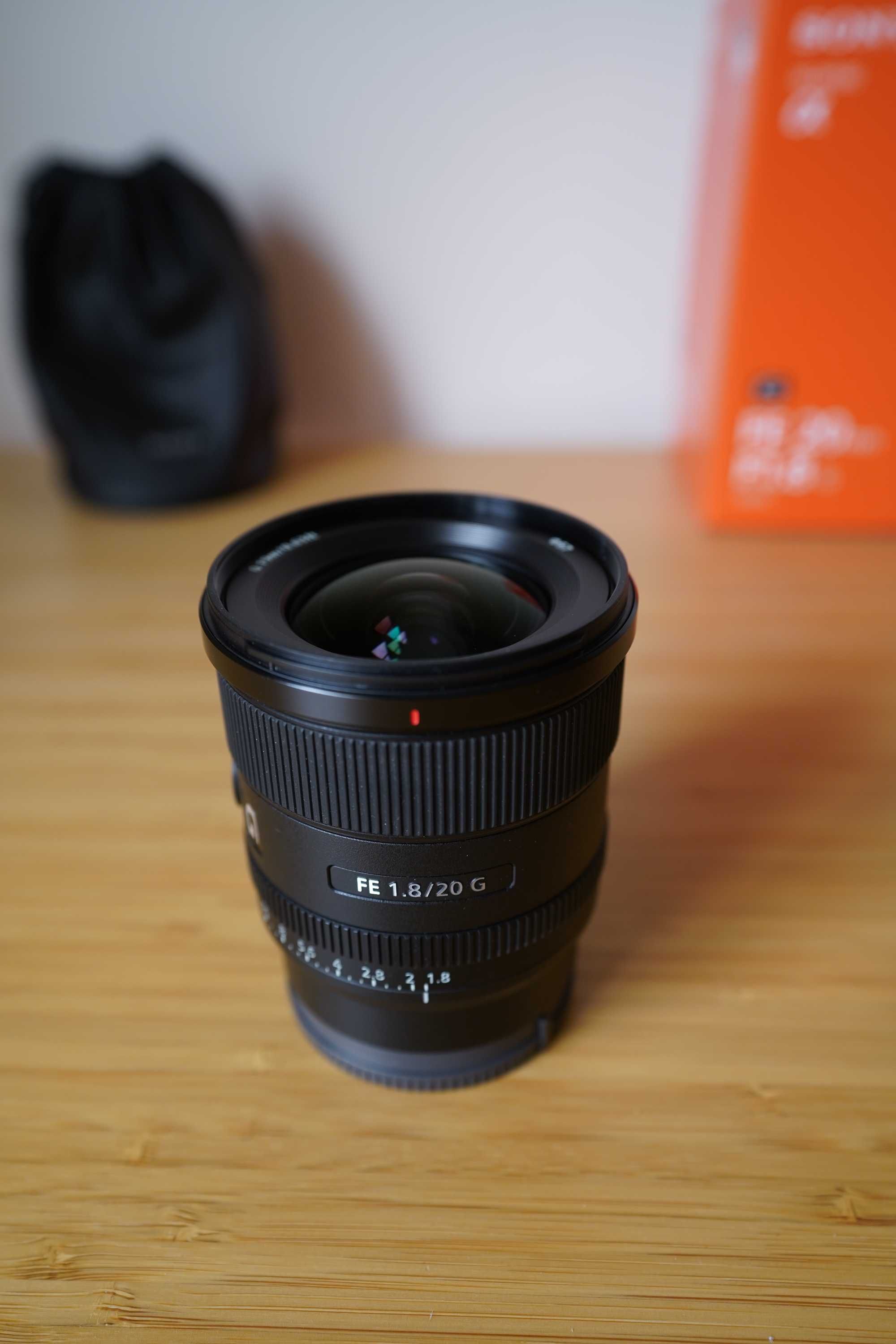 Sony 20mm F1.8 - FE 20 mm F1.8 G (Com Filtro UV incluido)