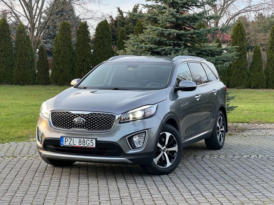 Kia Sorento Salon POLSKA Pierw. właśc. LED Kamera 7-OS Elektr. podgrz. fotele FV23