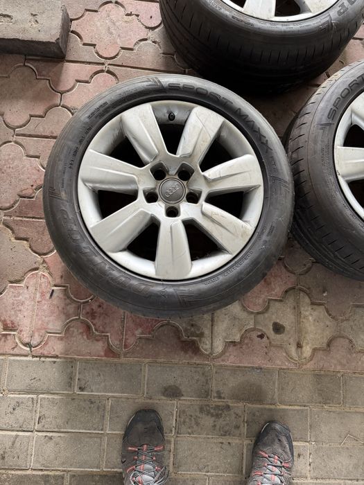 Alufelgi dwa komplety  Audi zima lato 225/55 r 17