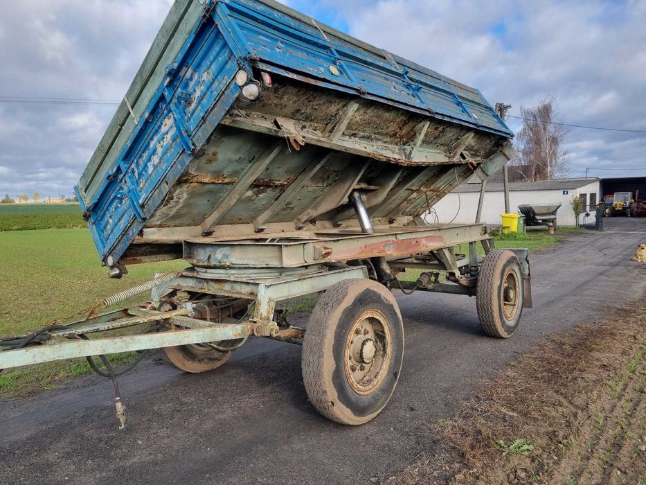Przyczepa wywrotka autosan 6 ton D55 Zarejestrowana 1989 rok (hl hw)