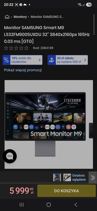 Samsung Smart Monitor M9