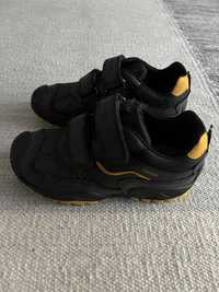 Czarno- żółte buty przejściowe New Sevage Geox