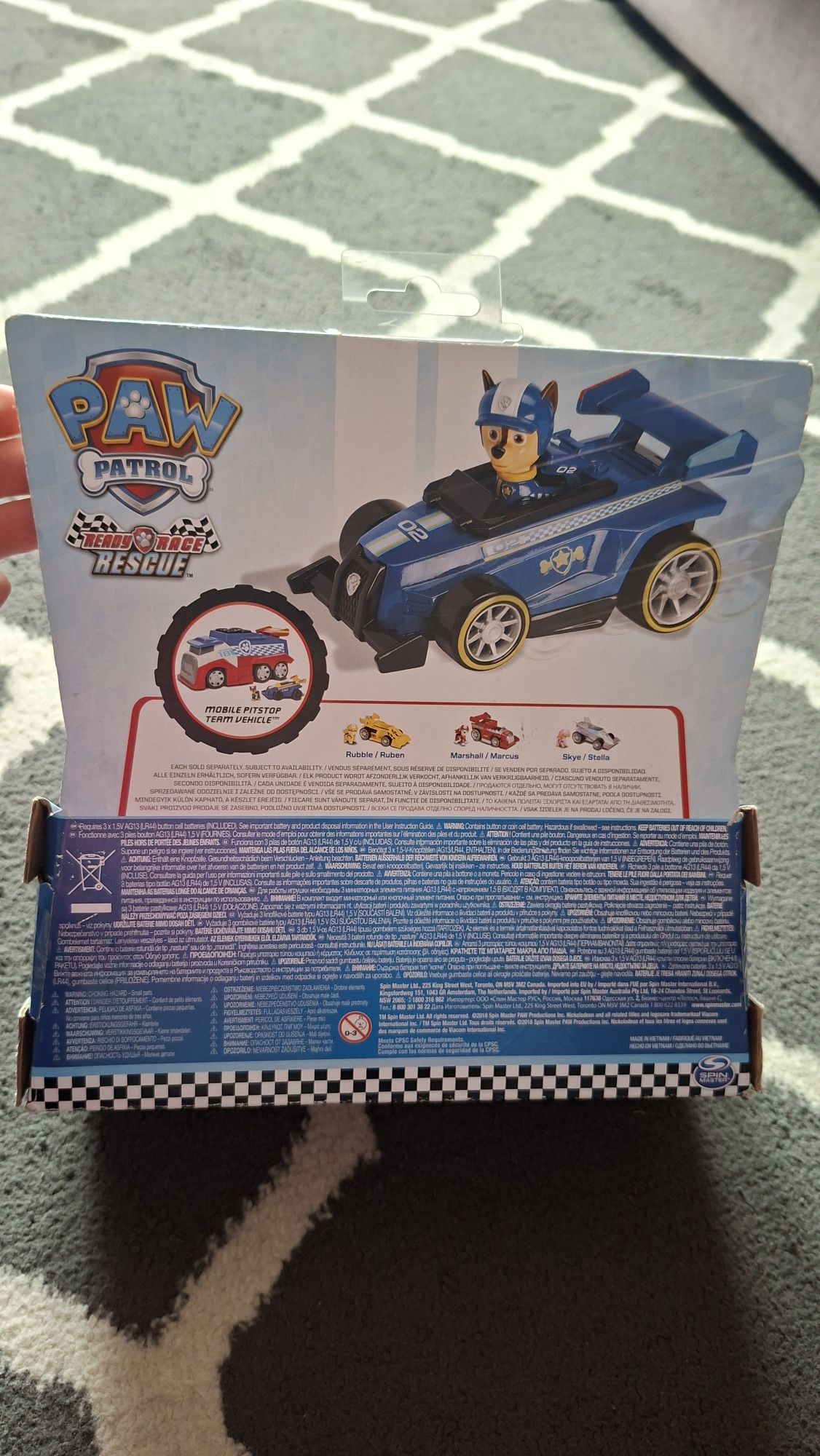 Nowa zabawka psi patrol chase grająca