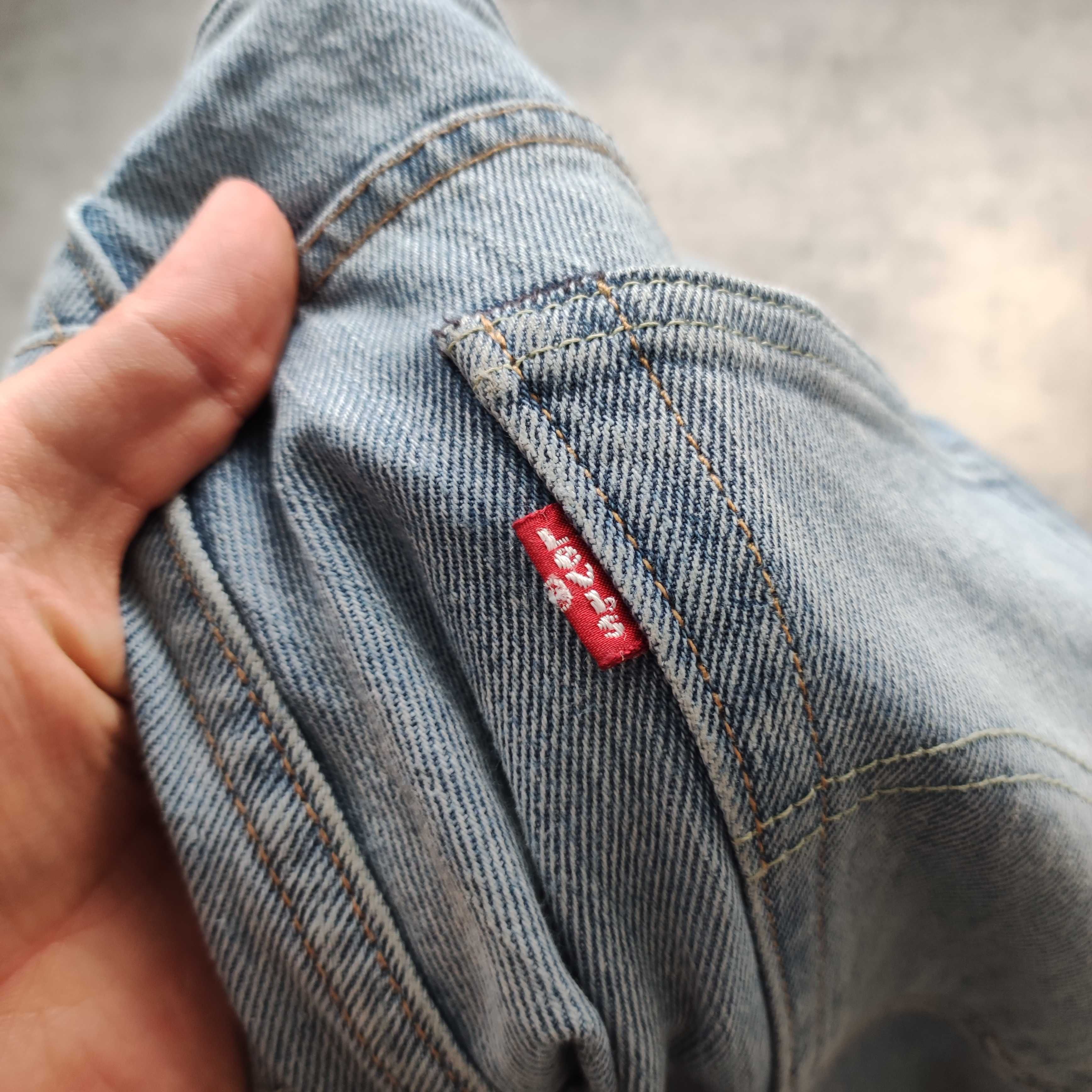MĘSKIE Eleganckie PREMIUM Denim Spodnie Jeansy Levis 511 Slim Casual