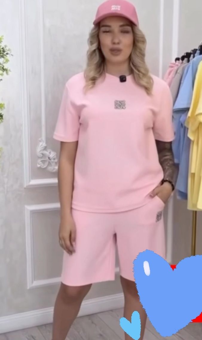 Продам новий костюм жіночий (шорти футболка)