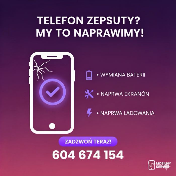 Serwis Naprawa telefonow Samsung Xiaomi Redmi Iphone itp