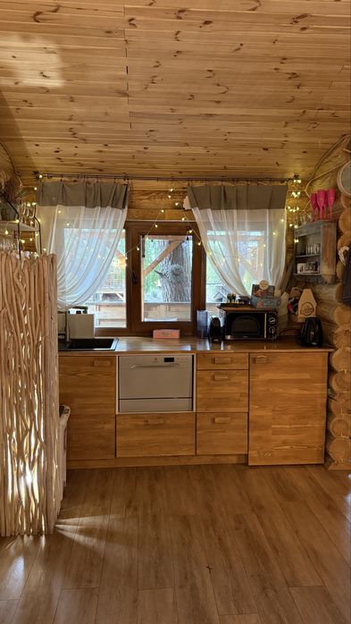 Подобова оренда будинку Зруб з банькою  та чаном