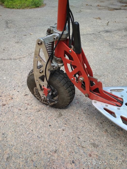 мотосамокат бензин