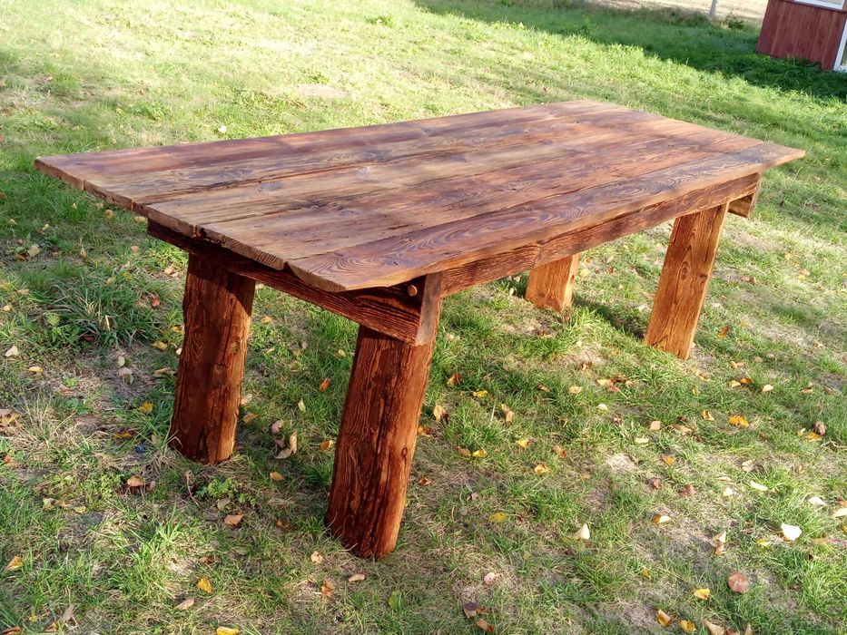 Drewniany stół,stare drewno
