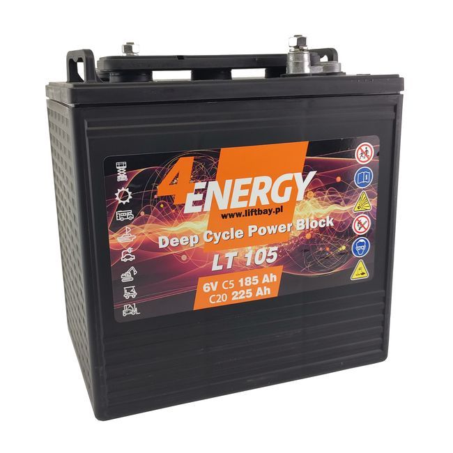 Akumulator trakcyjny 4ENERGY LT105 6V 225Ah