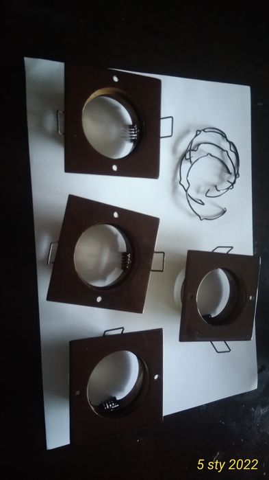 Lampa wisząca oprawki i zarowki