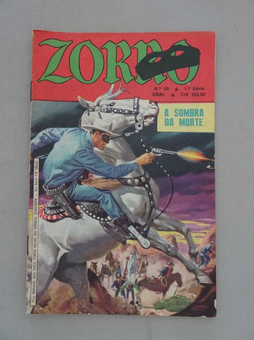 Livro EBAL Zorro nº 69 (1ª série)