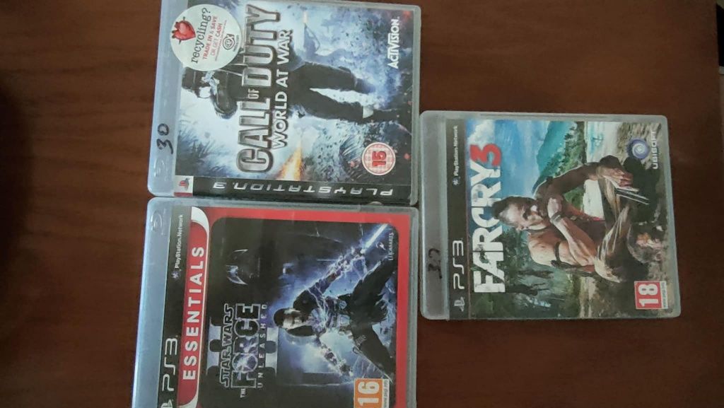 Gry na PS 3  call od daty, farcry3, esentials