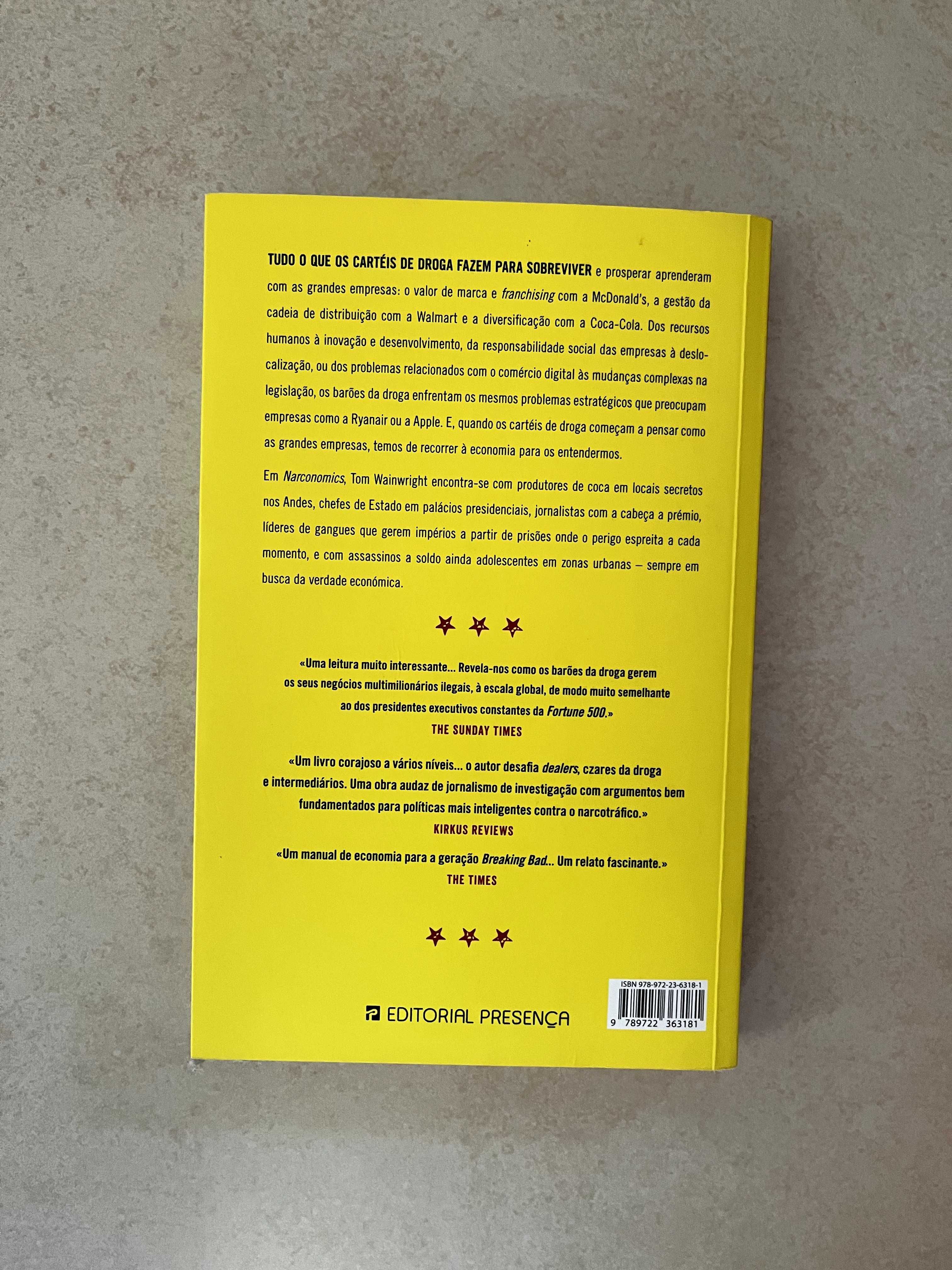 Livro Narconomics - Tom Wainwright