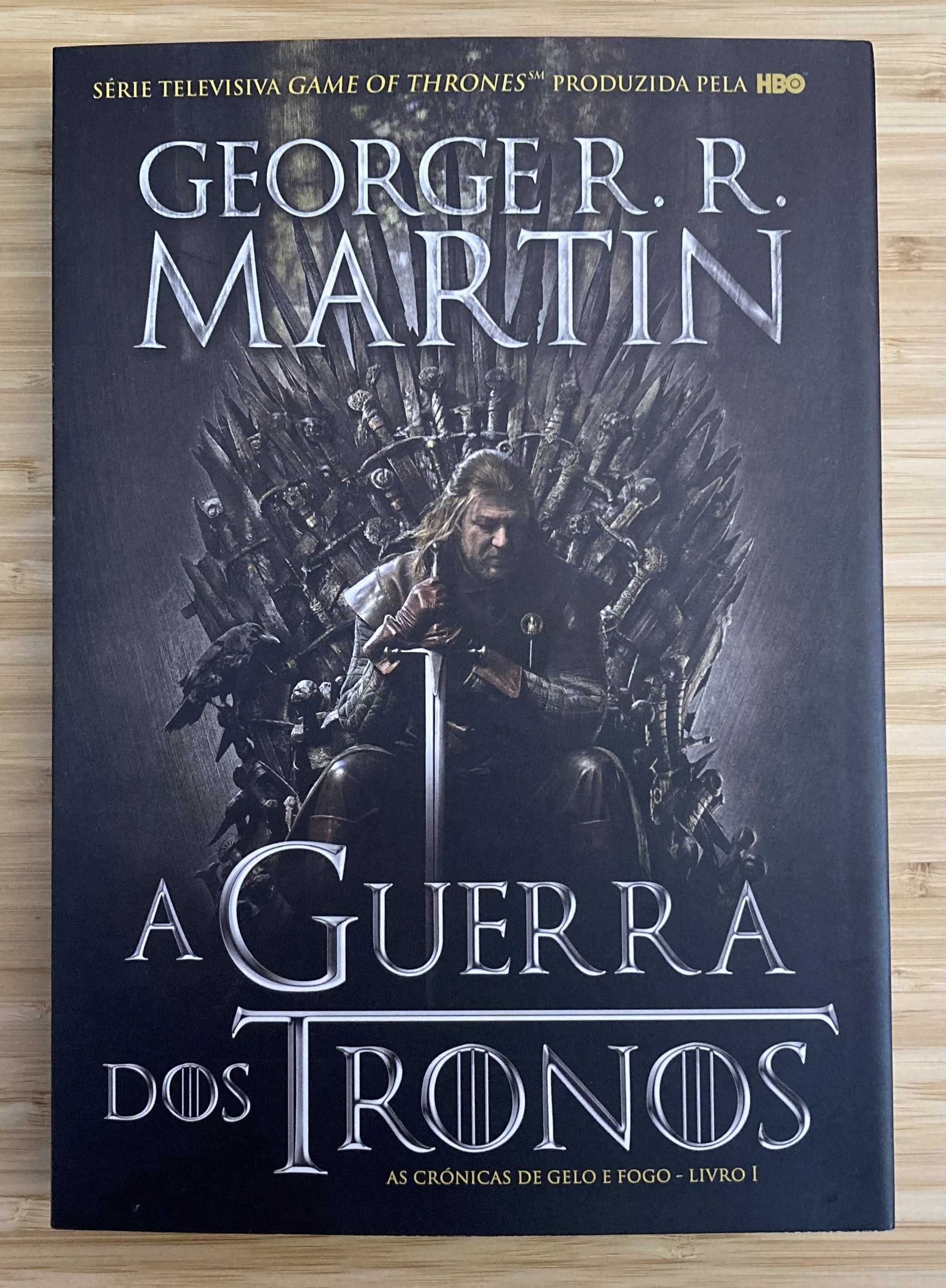 A Guerra dos Tronos - As crónicas de gelo e fogo - livro I - 10€