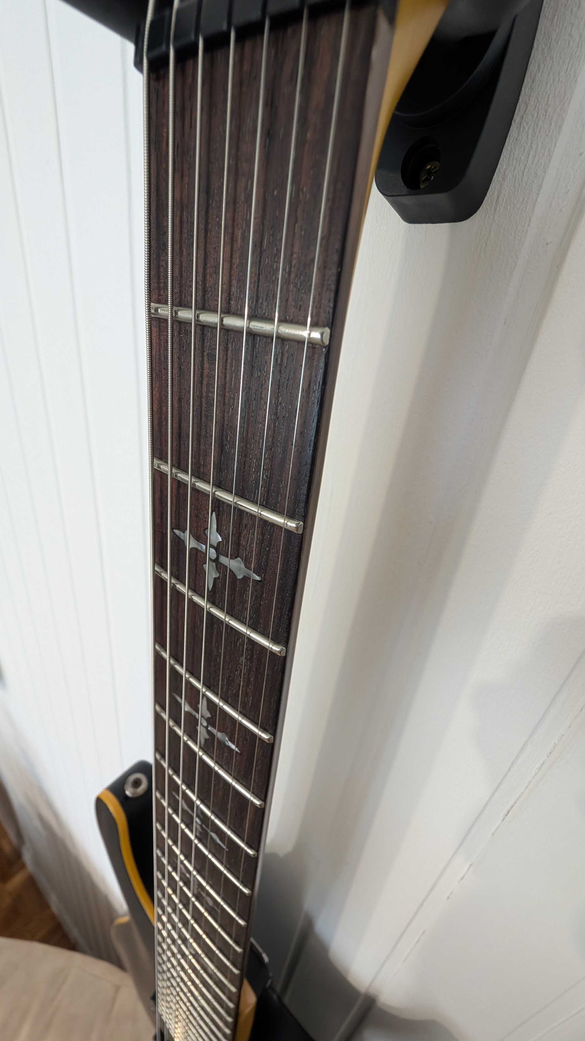 Schecter Demon - 7 strunowa gitara elektryczna, Satin Black