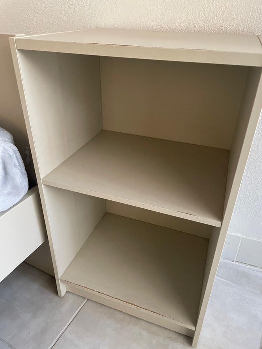 Cama casal MALM bege ikea