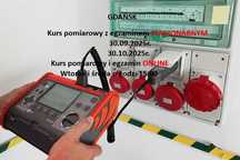 GDAŃSK szkolenie pomiarowe uprawnienia elektryczne G1 30.09.2025r.