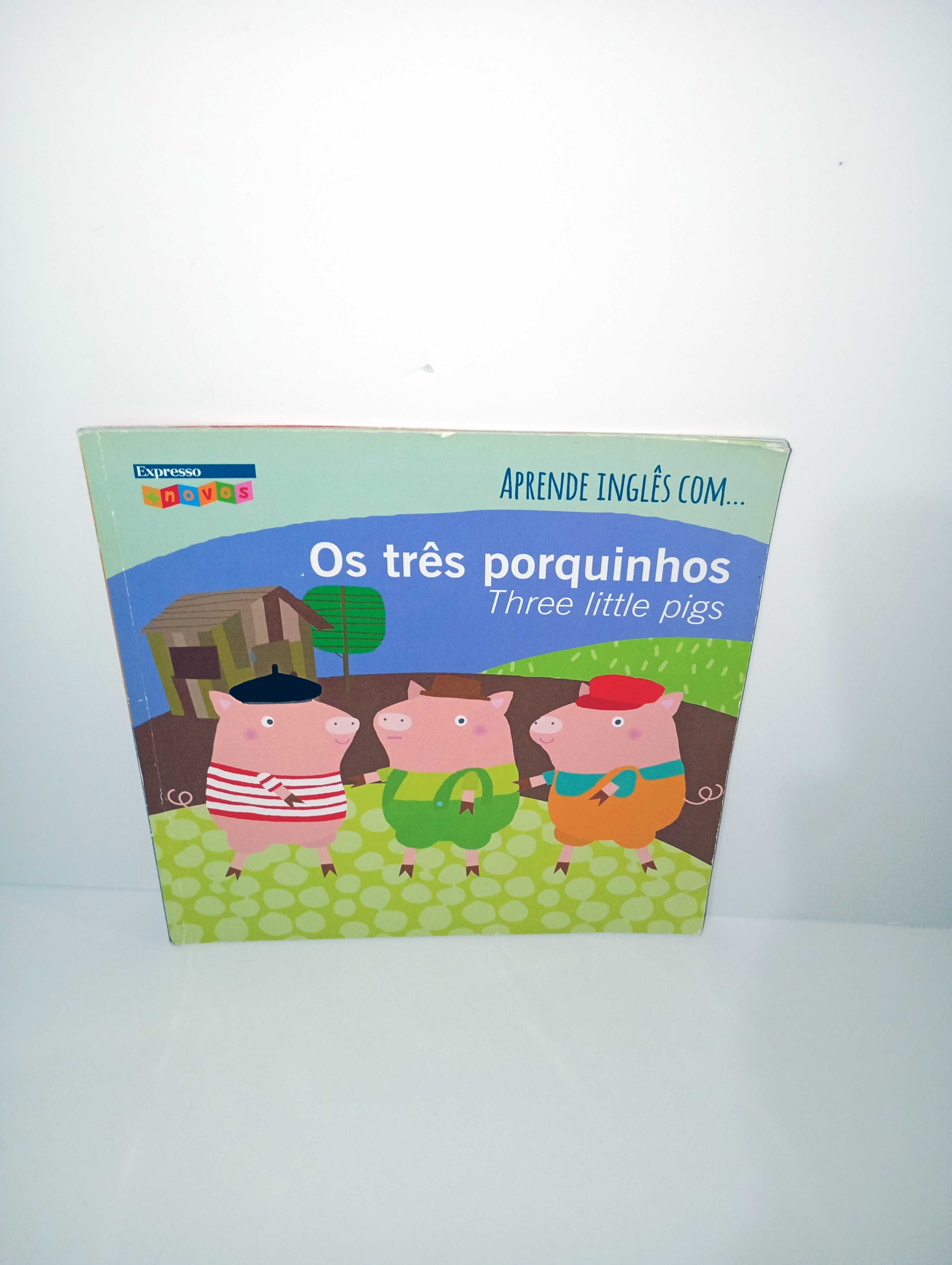 Os 3 porquinhos/ Bela adormecida (Português/ Inglês)