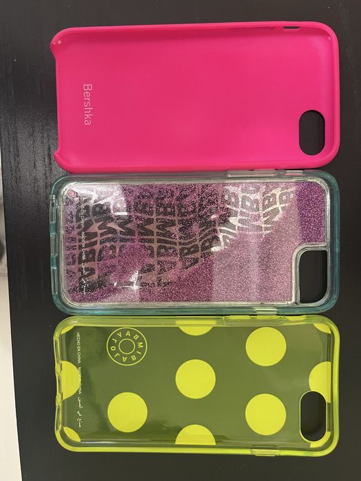 Conjunto de 3 capas de Iphone 8