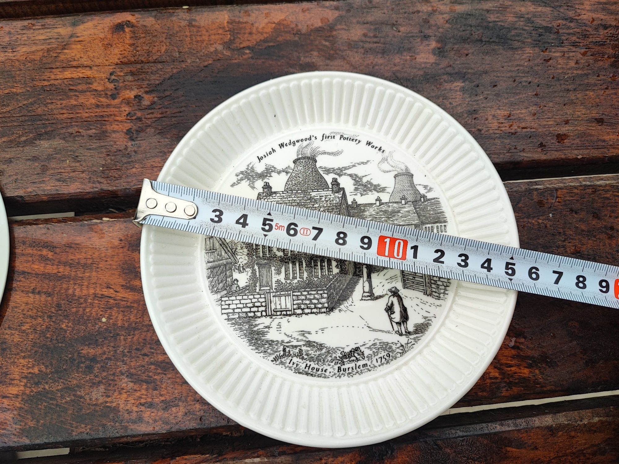 Talerzyki Porcelana Furstenberg stara Porcelana  Wedgwood England