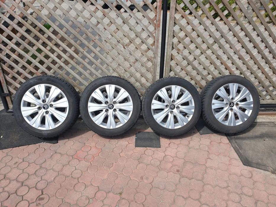 Koła Wielosezon Felgi Aluminiowe Citroen c3 c3 picasso 4X108 195/55 R16 Opoy NEXEN 2023r 6Jx16