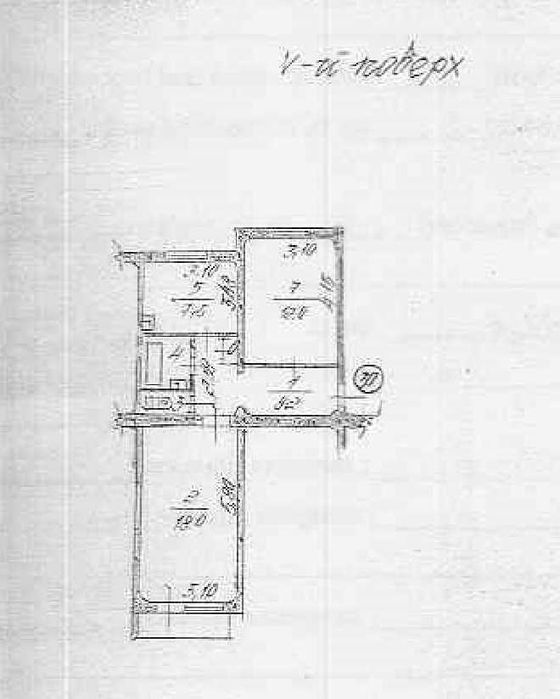Продаж 2-к квартири. м.Вишгород, вул.Симоненка, 7. 45000$