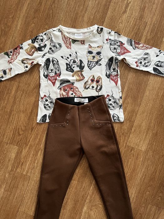 Штанці і кофтинка Zara, на зріст 110-116