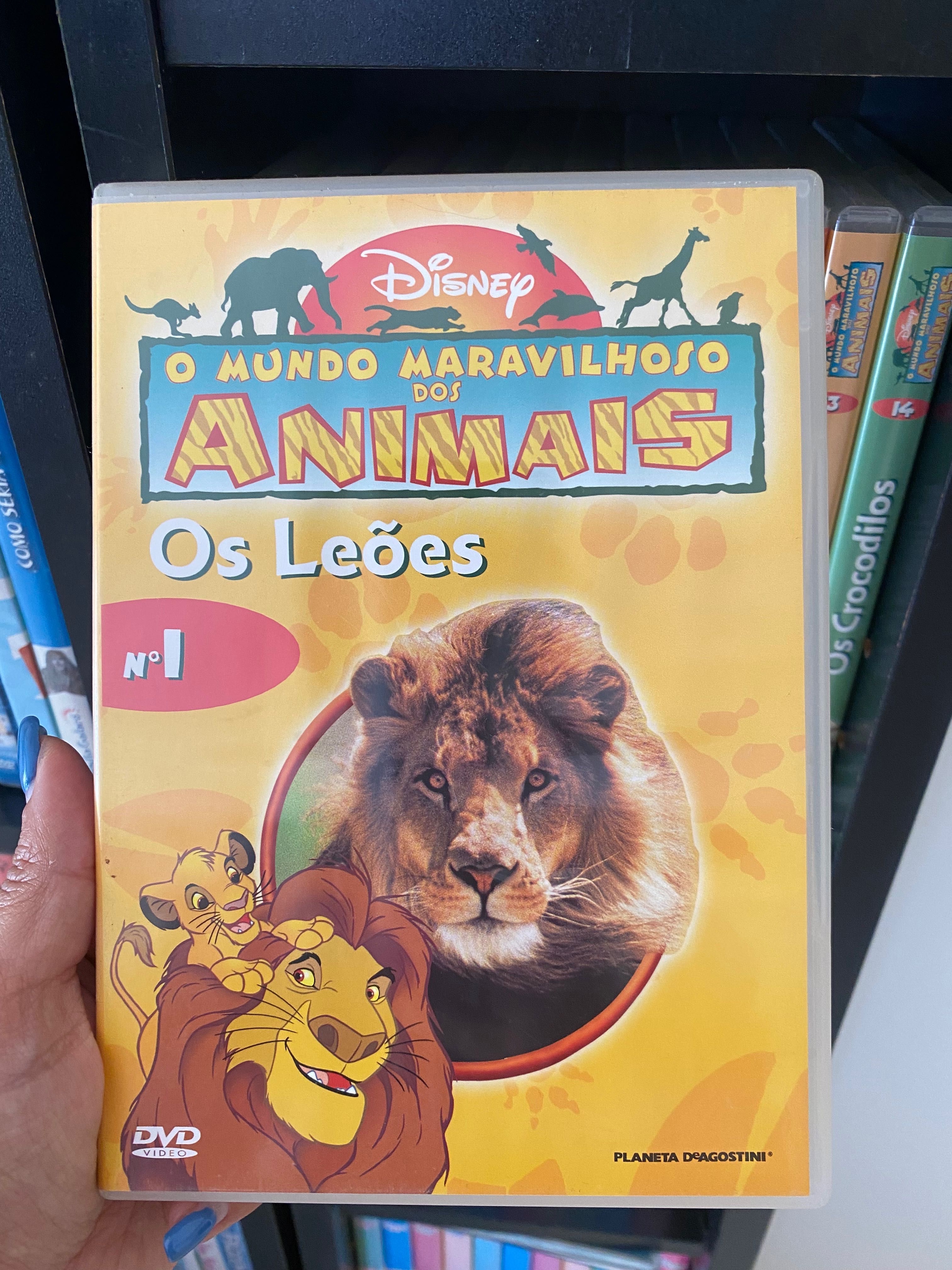 Coleção de DVD’s Animais