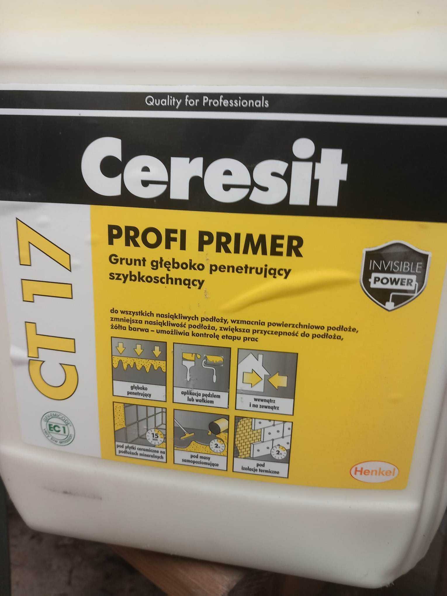 Grunt głęboko penetrujący szybkoschnący Ceresit CT 17