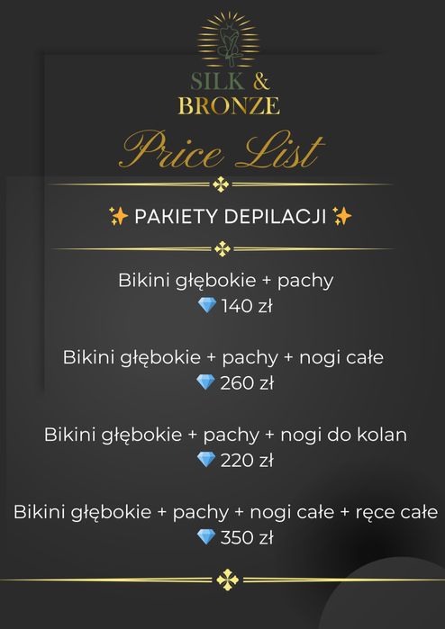 Depilacja damska i męska + Opalanie natryskowe-Żyrardów