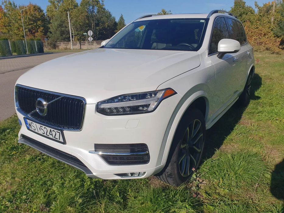 Volvo XC 90 Volvo XC 90, T5, Momentum Geartronic, 80 tys., biała perła, 7os.