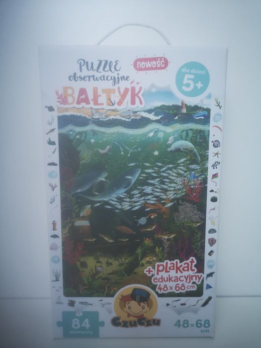 CzuCzu Puzzle obserwacyjne Bałtyk 5+