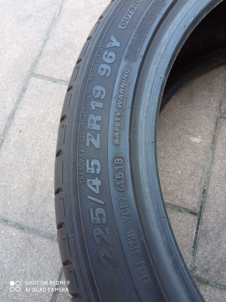 225/45R19 96Y Opony Kumho Ecsta Ps71 225/45/19