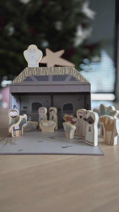 Drewniana szopka Little dutch