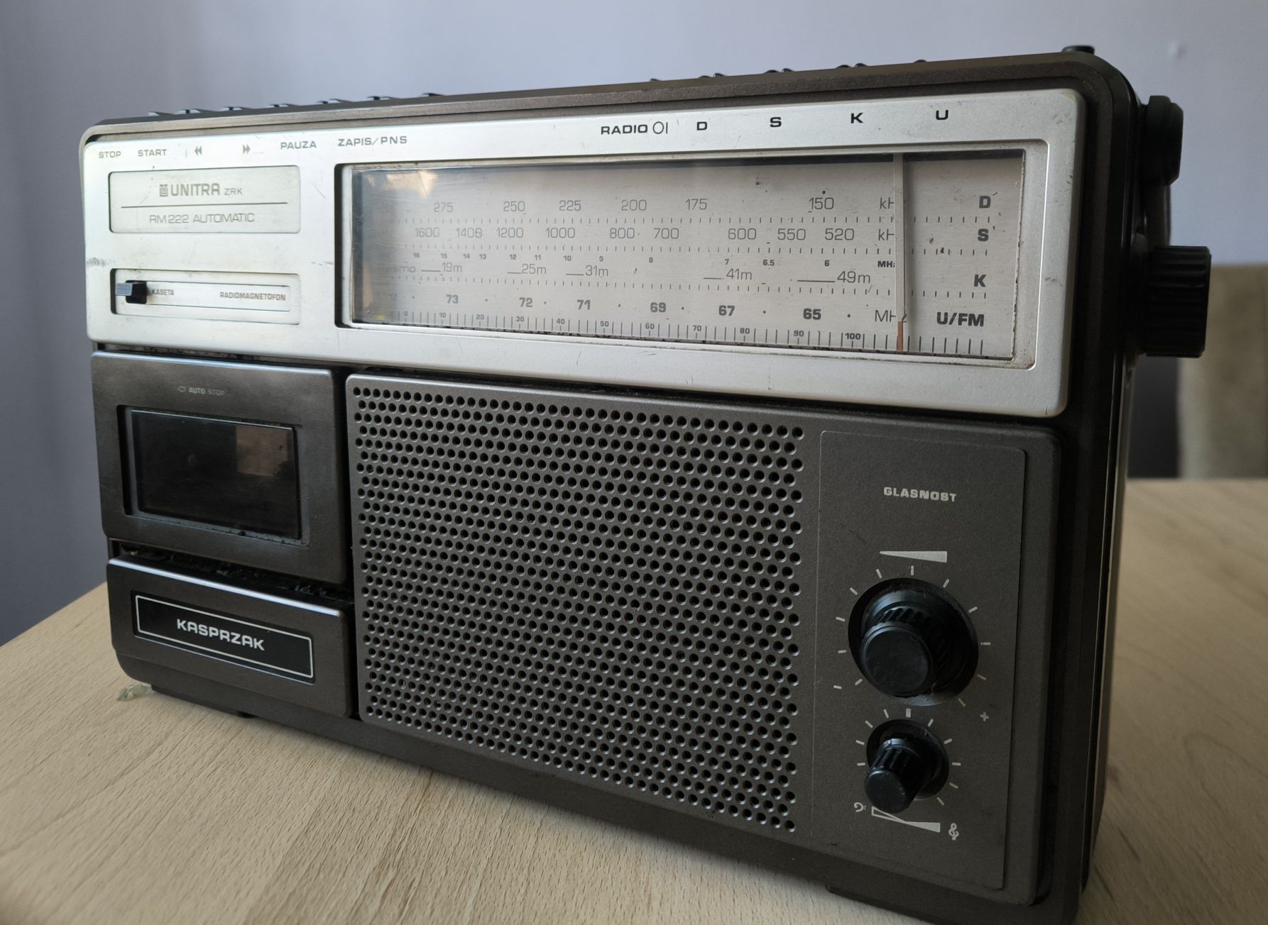 Unitra ZRK Kasprzak RM-222 Radiomagnetofon