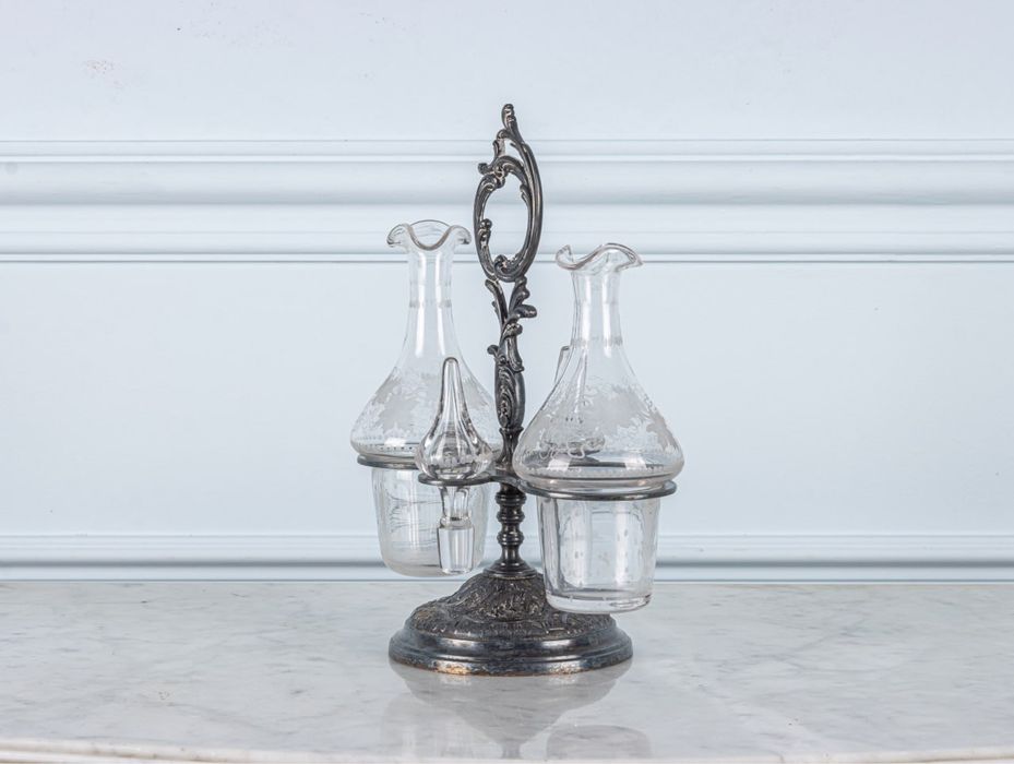 Антикварний набір  для спецій, крует, набор для специй