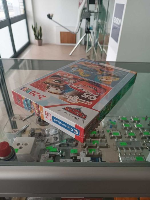 Puzzle Clementoni Disney Cars SuperColor 27x18,5cm 2x20 peças