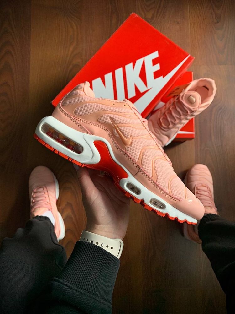 Кросівки Жіночі Nike Air Max Tn Premium Rose & White