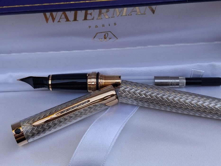 Canetas Waterman L'Etalon em prata