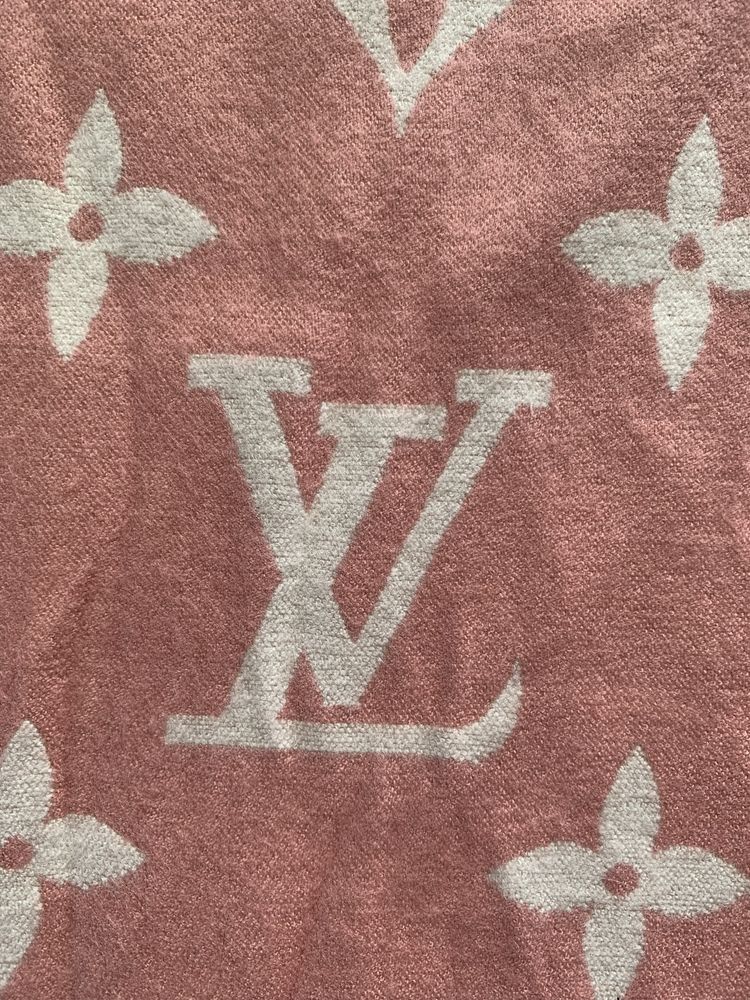 Szal wełna + jedwab Louis Vuitton Paris