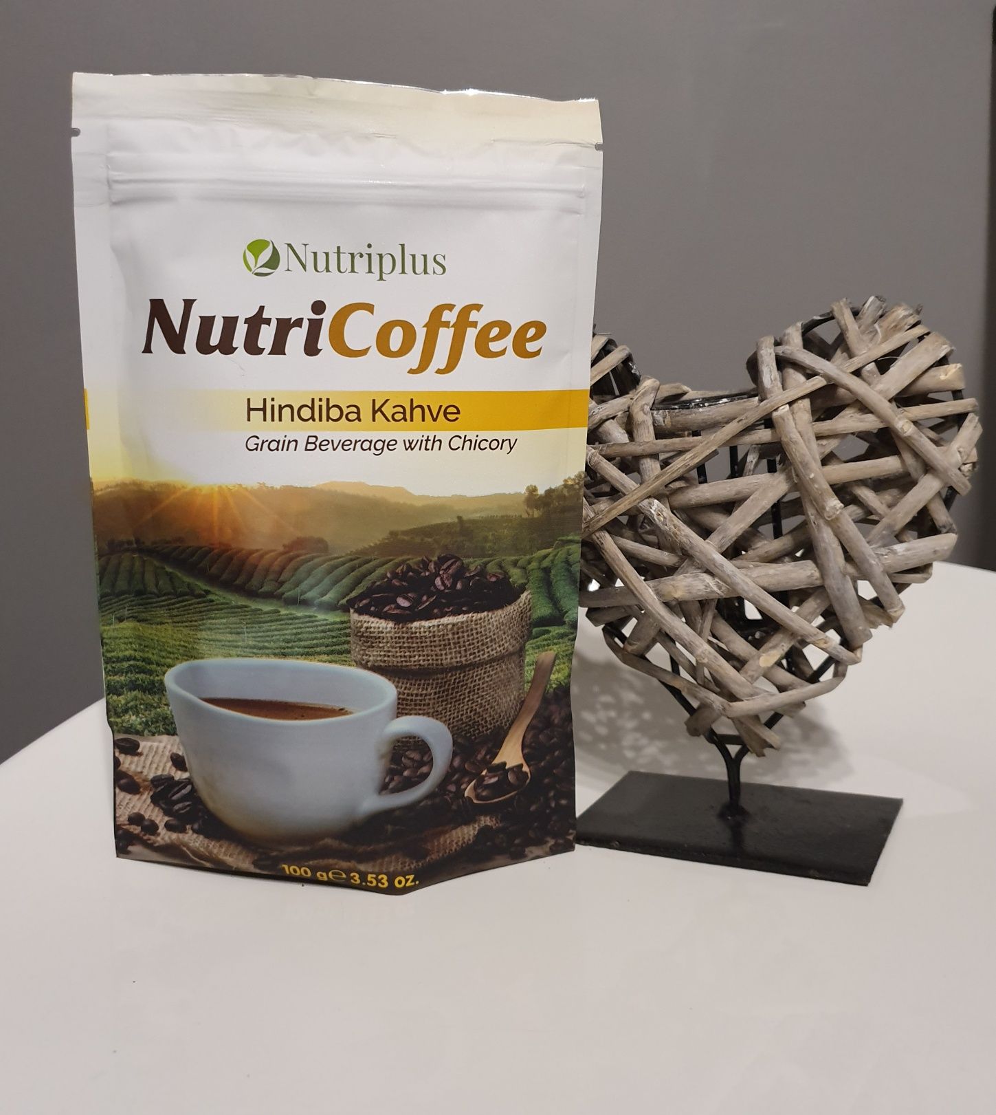 Kawa NUTRIPLUS Coffee z Cykorią Bezkofeinowa Odchudzająca Turecka Kawa