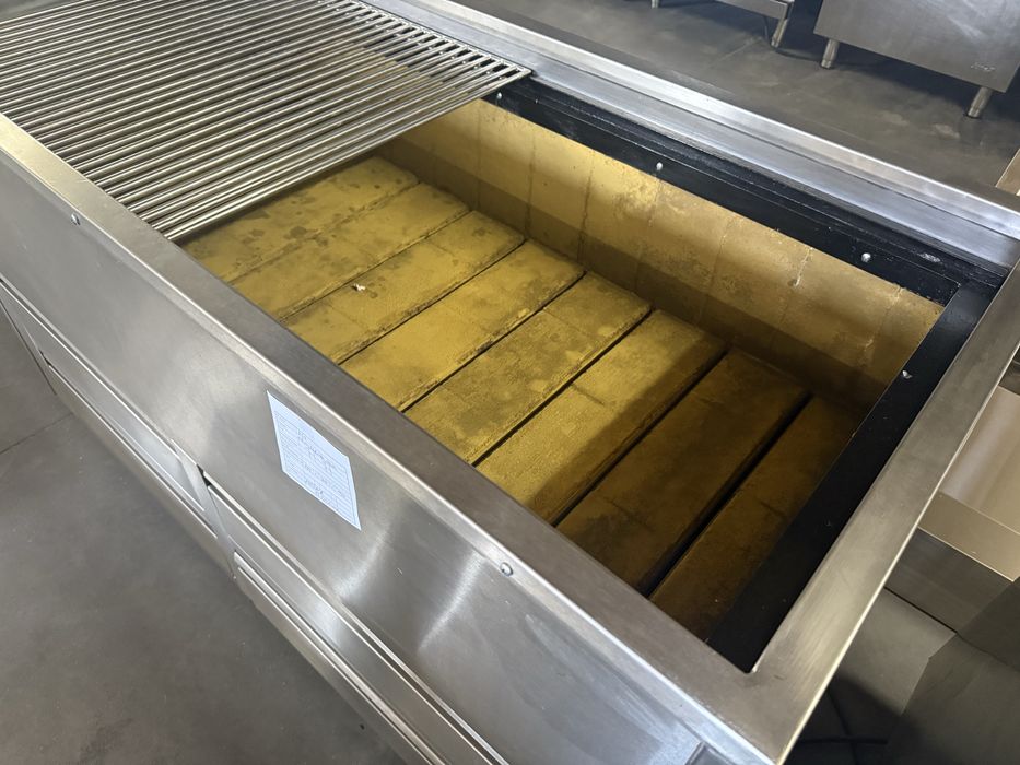 Churrasqueira a carvão Grelhador com ventilação