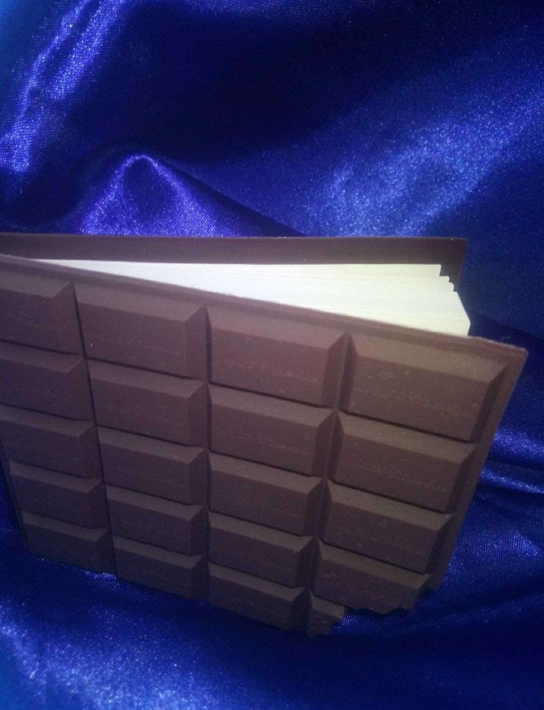 Оригинальный подарок Блокнот, записник, ароматизированный шоколад
