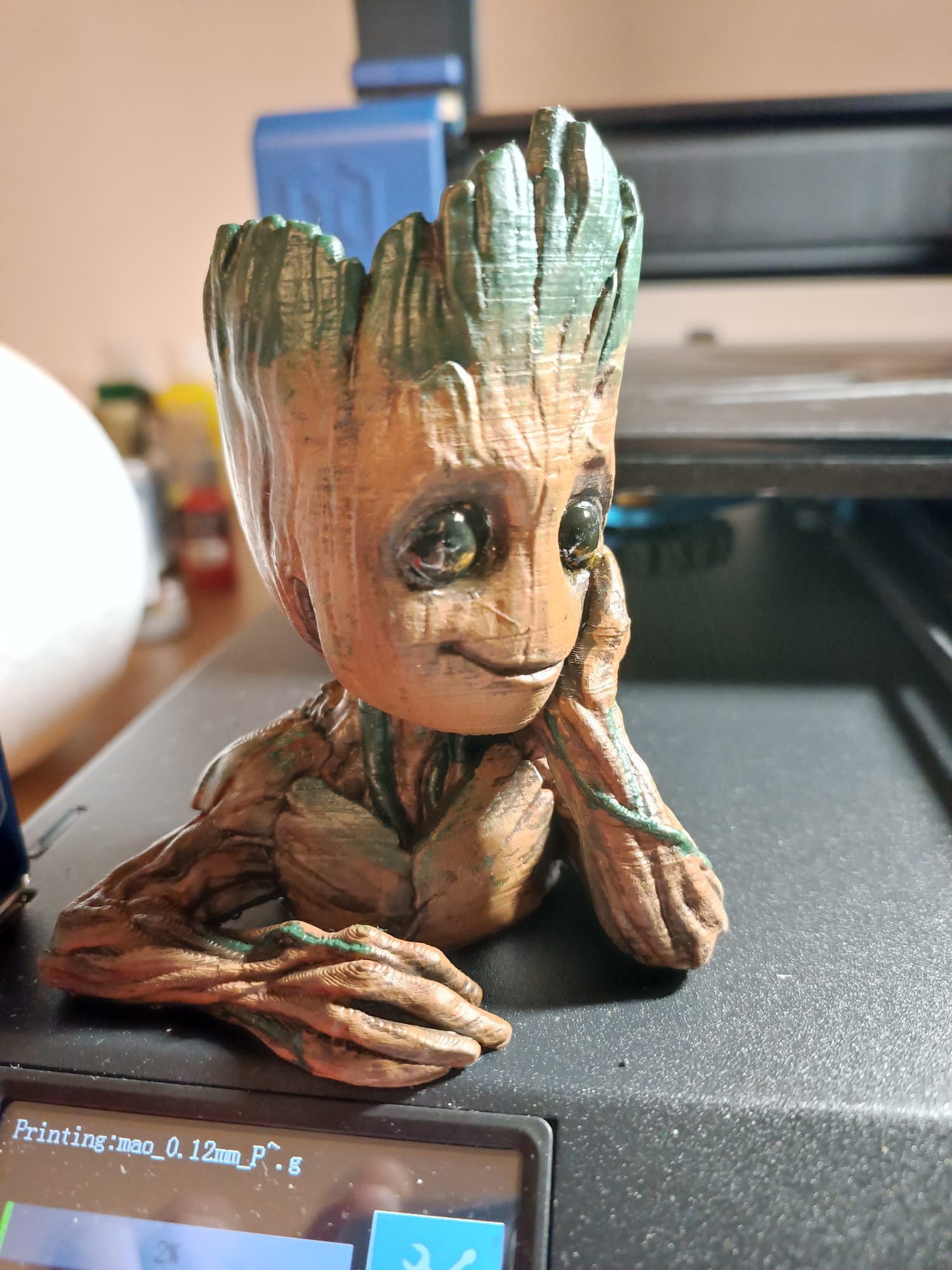 Groot pintado à mão