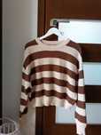 Sweter w paski M