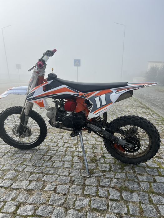 Vendo pit bike 125 rodas 17/14